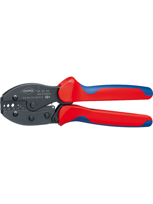 Knipex - 97 52 50 SB - Crimping pliers KOAX-, BNC and TNC connectors RG 58, 174, 188, 316 498 g, 97 52 50 SB, Knipex