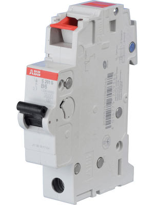 ABB - S201S-B6 - Miniature Circuit Breaker 1, Circuit tripping B, S201S-B6, ABB