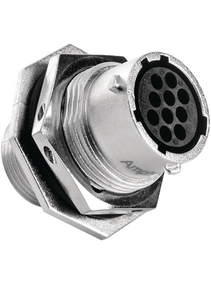 Amphenol - RT0712-10SNH - Jam nut receptacle RT360 Poles=10 N/A Female Housing size12, RT0712-10SNH, Amphenol