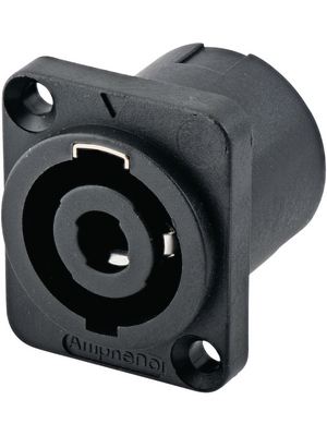 Amphenol - SP-4-MD - Speaker panel-mount female receptacle black 4P, SP-4-MD, Amphenol