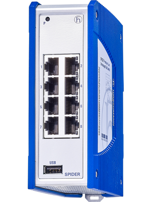 Belden Hirschmann - SPIDER-PL-20-08T1999999TY9HHHH - Industrial Ethernet Switch 8x 10/100 RJ45, SPIDER-PL-20-08T1999999TY9HHHH, Belden Hirschmann