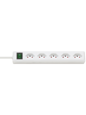 Brennenstuhl - 1159462625 - Outlet strip, 1 Switch, 5xType 13, 2 m, Type 12, 1159462625, Brennenstuhl