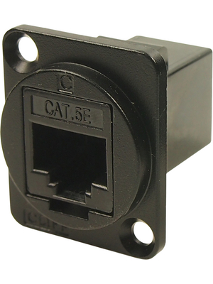 Cliff - CP30220MB - RJ45 Panel Mount Adapter, XLR Housing, unshielded, CP30220MB, Cliff