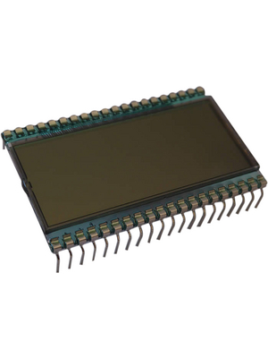 Display Elektronik - DE 113-RS-20/8,4 - 7-segment LCD 12.7 mm 1 x 3.5, DE 113-RS-20/8,4, Display Elektronik