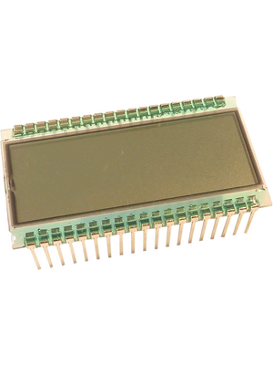 Display Elektronik - DE 124-RS-20/7,5 (3 Volt) - 7-segment LCD 6.0 mm 1 x 8, DE 124-RS-20/7,5 (3 Volt), Display Elektronik