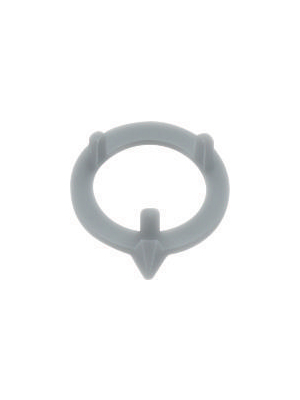 Elma - 041-2015 - Knob arrow 10 mm light grey, 041-2015, Elma