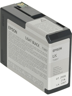 Epson - C13T580700 - Ink T580700 grey, C13T580700, Epson