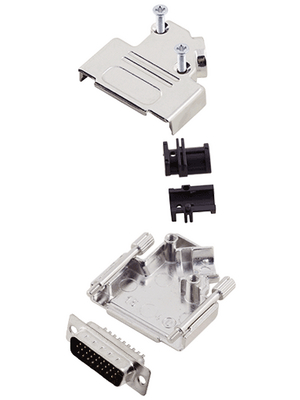 Encitech Connectors - D45ZK15-HDP26-K - D-Sub HD connector kit 26P, D45ZK15-HDP26-K, Encitech Connectors