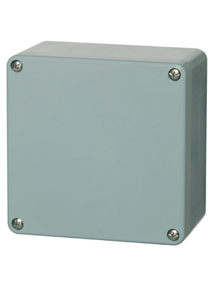 Fibox - P 161609 enclosure - Plastic enclosure 160 x 160 x 91 mm grey Polyester IP 66 / IK 08 N/A, P 161609 enclosure, Fibox