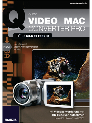 Franzis - 978-3-645-70189-1 - Quick Video Converter Pro fr Mac, 978-3-645-70189-1, Franzis