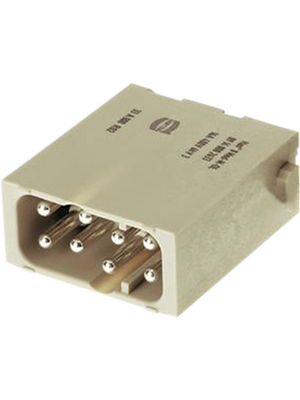 HARTING - 09 14 008 2734 - Connector, Module Han EE Quick-Lock, Female, Pole no.8, Han-Quick Lock?, 09 14 008 2734, HARTING