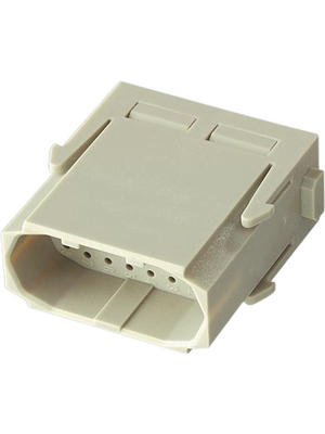 HARTING - 09140253001 - Connector Han,4 A,50 V,Pole no.-25,Gender of contacts-Male, 09140253001, HARTING