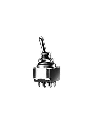 Knitter-Switch - MTE 206 PA - Toggle switch on-on-on 2P, MTE 206 PA, Knitter-Switch