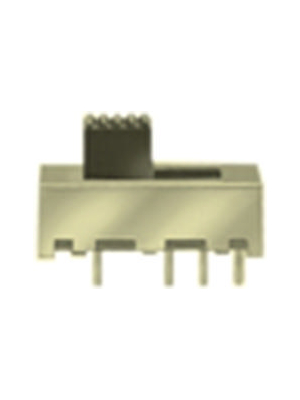 Knitter-Switch - MFP 1424-R - Miniature slide switch on-on-on-on 18.0 x 9.2 x 6.0 mm 1P, MFP 1424-R, Knitter-Switch