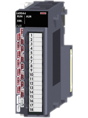 Mitsubishi Electric - L60DA4 - Output Module L, 4 AO, 0...20 mA /  10 V, L60DA4, Mitsubishi Electric