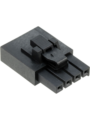 Molex - 172256-1004 - Receptacle Housing Pitch3.5 mm Poles 1 x 4 straight / Single row / with polarization Ultra-Fit?, 172256-1004, Molex