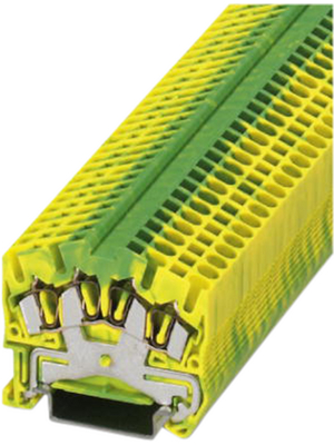 Phoenix Contact - STS 2,5-QUATTRO-PE - Terminal block STS N/A green/yellow, 0.08...4 mm2, 3031759, STS 2,5-QUATTRO-PE, Phoenix Contact