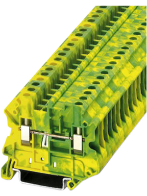 Phoenix Contact - UT 4-MTD-PE - Terminal block N/A green/yellow, 0.14...6 mm2, 3046223, UT 4-MTD-PE, Phoenix Contact