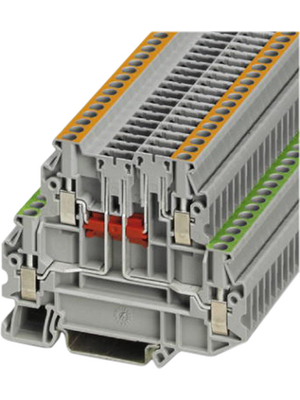 Phoenix Contact - UTT 2,5-2TG-P/P - Disconnect terminal block grey 0.14...4 mm2, UTT 2,5-2TG-P/P, Phoenix Contact