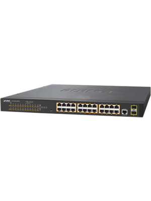 Planet - GS-4210-24P2S - Network Switch 24x 10/100/1000 2x SFP, GS-4210-24P2S, Planet