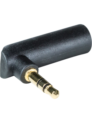 RND Connect - RND 205-00612 - Stereo Audio Adapter black 3.5 mm Male / 3.5 mm Female, RND 205-00612, RND Connect