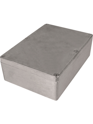 RND Components - RND 455-00396 - Metal enclosure, light grey, 121 x 171 x 55 mm, Aluminium, IP 65, RND 455-00396, RND Components