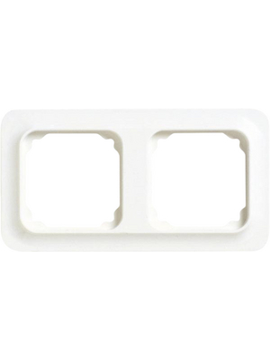 Schneider Electric - TREND RAM 2-FACK BP P-VIT - Cover frame, 153 x 82 x 12 mm, white, TREND RAM 2-FACK BP P-VIT, Schneider Electric