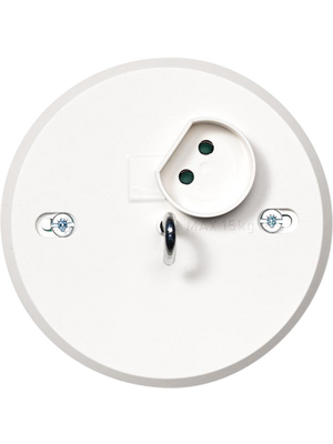 Schneider Electric - LAMPDON LAMPUTTAG 1-V 2P T - Ceiling outlet, Flush mounted, 110 x 110 x 20 mm, 2P, LAMPDON LAMPUTTAG 1-V 2P T, Schneider Electric