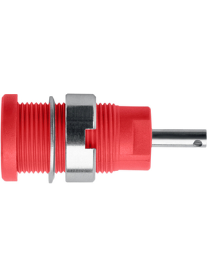 Schtzinger - SEB 6525 NI / RT - Safety Socket ? 4 mm red CAT III N/A, SEB 6525 NI / RT, Schtzinger