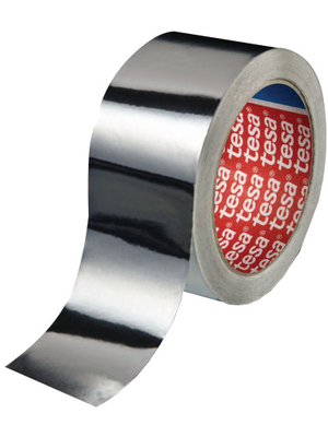 Tesa - 50565 50MM X 50 M TRANSPAR - Aluminium tape silver 50 mmx50 m, 50565 50MM X 50 M TRANSPAR, Tesa