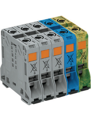 Wago - 285-159 - Terminal block N/A green / blue / yellow, 10...70 mm2, 285-159, Wago