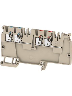 Weidmller - AAP14 2.5 LI-LI - 1988230000 - Terminal block N/A beige / red / blue, 0.5...2.5 mm2, AAP14 2.5 LI-LI - 1988230000, Weidmller