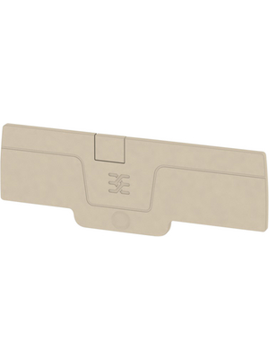 Weidmller - AEP DT 2.5 3C - 1989970000 - End plate N/A 83 x 2.1 x 29 mm beige A, AEP DT 2.5 3C - 1989970000, Weidmller