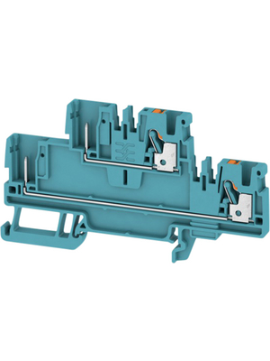 Weidmller - APGTB 2.5 2T 4C/2 BL - 1548070000 - Terminal block A N/A blue, 0.5...2.5 mm2, APGTB 2.5 2T 4C/2 BL - 1548070000, Weidmller