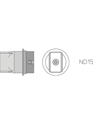 Weller - ND15 - Hot air nozzle, ND15, Weller