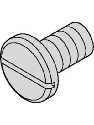 Pentair Schroff - 21100-712 - Flathead screw, 21100-712, Pentair Schroff