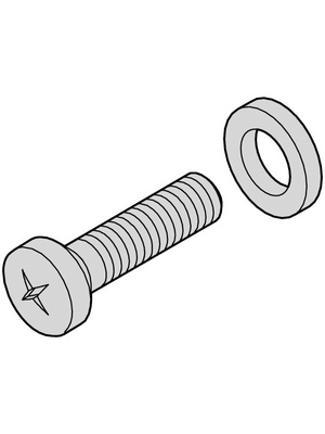 Pentair Schroff - 21100-777 - Screw and washer, 21100-777, Pentair Schroff