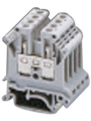 Phoenix Contact - UK  4 - Terminal block N/A grey, 0.2...4 mm2, 3003017, UK  4, Phoenix Contact