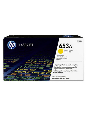 Hewlett Packard (DAT) - CF322A - Toner 653A yellow, CF322A, Hewlett Packard (DAT)