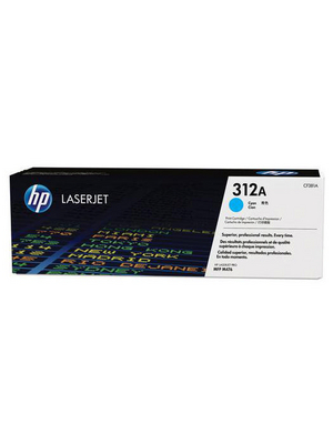 Hewlett Packard (DAT) - CF381A - Toner 312A Cyan, CF381A, Hewlett Packard (DAT)