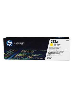 Hewlett Packard (DAT) - CF382A - Toner 312A yellow, CF382A, Hewlett Packard (DAT)