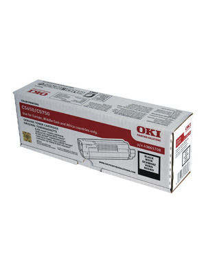 OKI - 43865708 - Toner black, 43865708, OKI