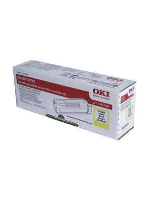 OKI - 43872305 - Toner yellow, 43872305, OKI