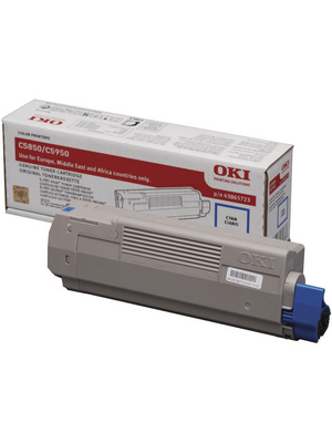 OKI - 43865723 - Toner Cyan, 43865723, OKI