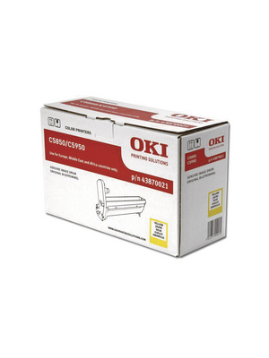 OKI - 43870021 - Drum yellow, 43870021, OKI