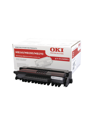 OKI - 1240001 - Toner black, 1240001, OKI