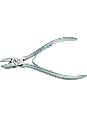 Bernstein - 33-215 - Electronics side-cutting pliers, Inox with bevel, 33-215, Bernstein