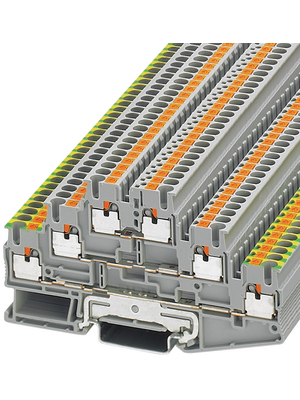 Phoenix Contact - PT 2,5-PE/L/L - Multi-level terminal block grey 0.14...2.5 mm2, PT 2,5-PE/L/L, Phoenix Contact