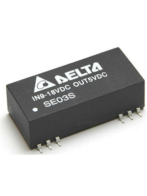 Delta-Electronics - SE03D1205A - DC/DC converter 9...18 VDC 5 VDC, SE03D1205A, Delta-Electronics