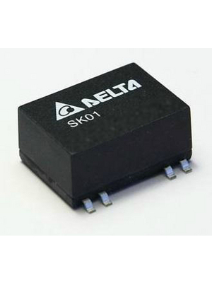 Delta-Electronics - SK01D0512A - DC/DC converter 4.5...9 VDC 12 VDC, SK01D0512A, Delta-Electronics